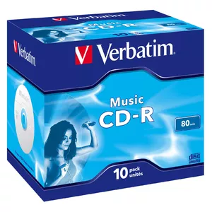 CD-R Verbatim Music 700 MB 16x 10 pc(s)