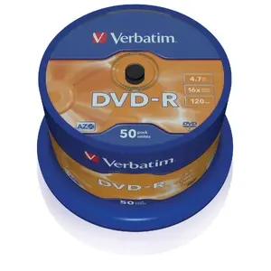 DVD-R Verbatim Matt Silver 4.7 GB 50 pcs 16x
