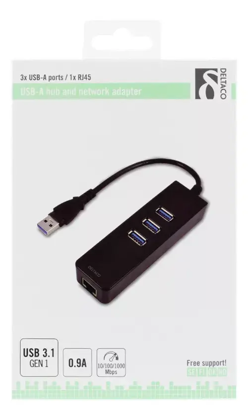док-станция Deltaco USB3-GIGA3 Photo 2