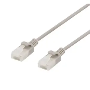 Networking Cable Deltaco UUTP-1000 0.3m Cat6a U/UTP Grey
