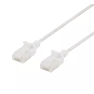 Networking Cable Deltaco UUTP-1058 RJ-45 Cat6a 3m White