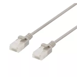 Networking Cable Deltaco UUTP-1060 RJ-45 Cat6a 5m Grey