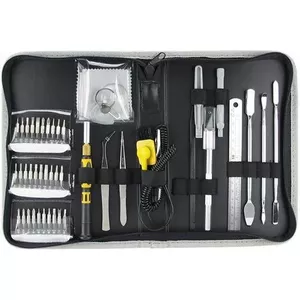 Repair tool kit DELTACO VK-46 — 45 parts for smartphone repair (screwdrivers, pry tools, tweezers)