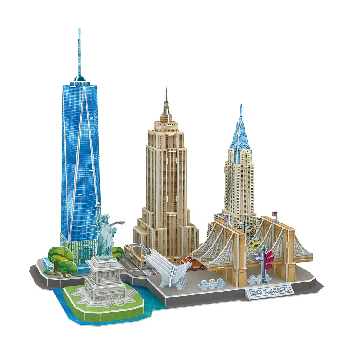 3D Puzzle CubicFun Cubic Fun 3d Puzzle City Line New York City Photo 2