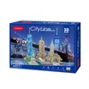 3D Puzzle CubicFun Cubic Fun 3d Puzzle City Line New York City Photo 3