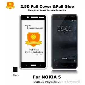 Защитное стекло 3MK HardGlass Max Lite для Nokia 7.1 Plus — FullScreen, твёрдость 9H, чёрное