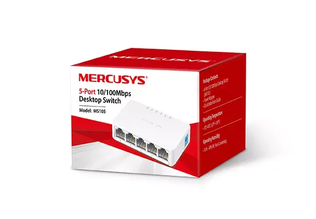 TP-LINK MS105 5 portu Fast Ethernet galda pārslēgs Photo 2