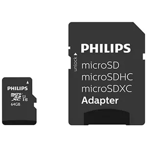 Philips FM64MP45B/00 карта памяти 64 GB MicroSDXC UHS-I Класс 10