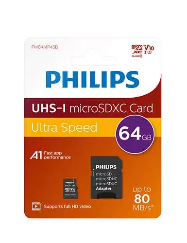 Memory Card Philips 64GB FM64MP45B/00 Photo 2