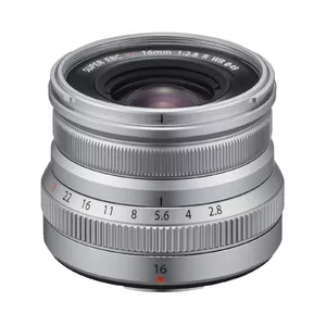 Fujifilm FUJINON XF16mmF2.8 R WR MILC Plats objektīvs Sudrabs