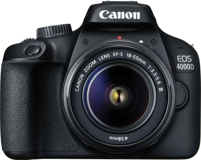 Зеркальный фотоаппарат Canon EOS 4000D с объективом 18-55mm Photo 4