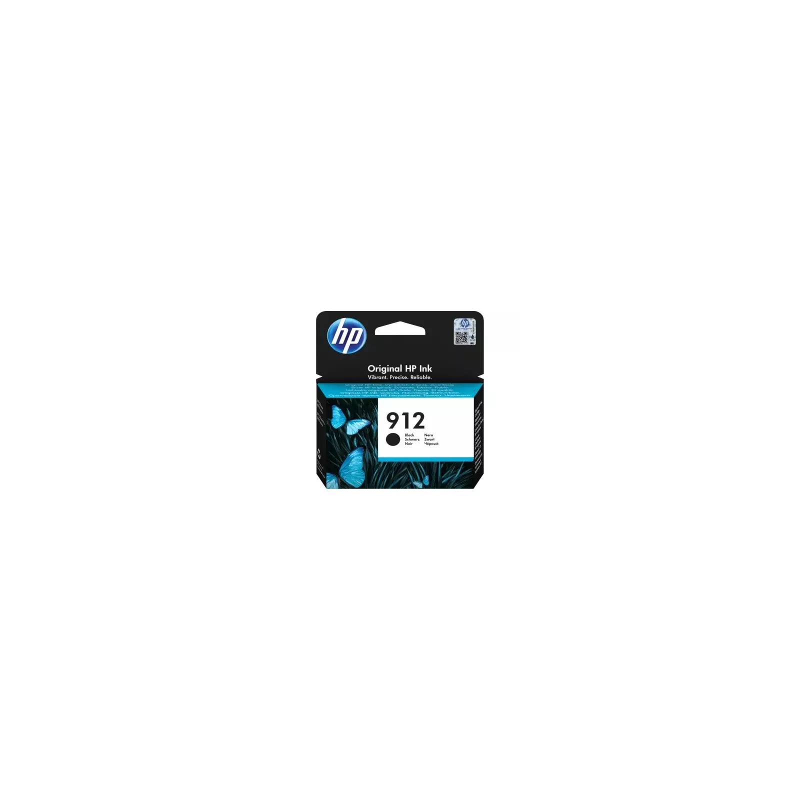 HP 3YL80AE 8012  8014 912 Black Ink Cartridge (300 Pages)