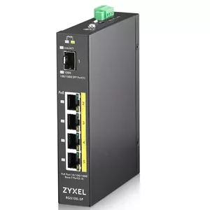 Неуправляемый коммутатор Zyxel RGS100-5P