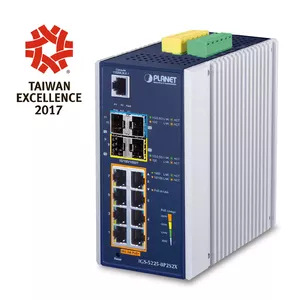 Managed L3 Gigabit Ethernet Switch PLANET IGS-5225-8P2S2X