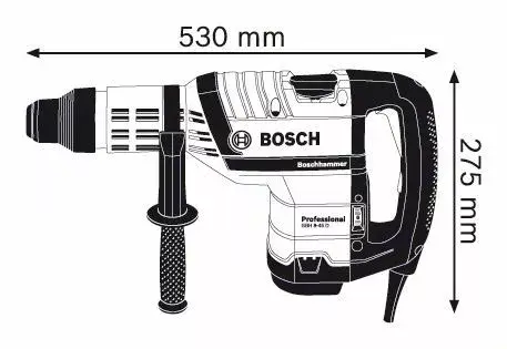 Perforators Bosch GBH 8-45 D Professional Photo 5