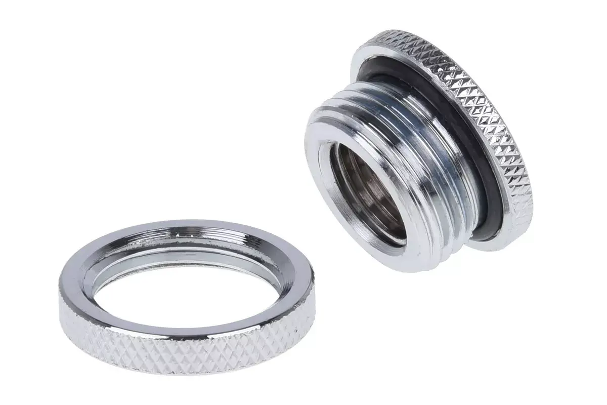 Fitting Alphacool 17423 — brass chrome 25×12 mm Photo 2