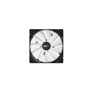 Korpusa ventilators Cryorig QF140 Silent 140 mm, 200–1000 apgr/min, 9–19.5 dB, 42.1 CFM, 1.06 mmH2O, melns
