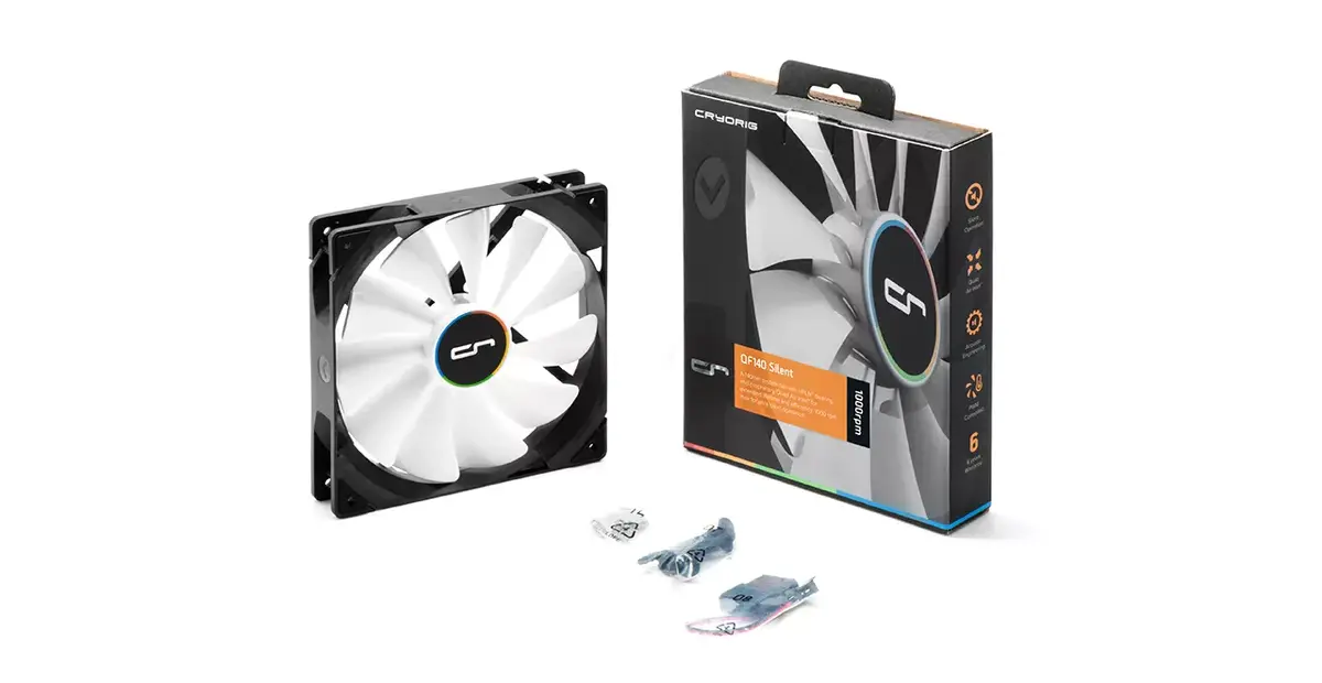 Cryorig QF140 Silent 140 мм вентилятор Photo 5
