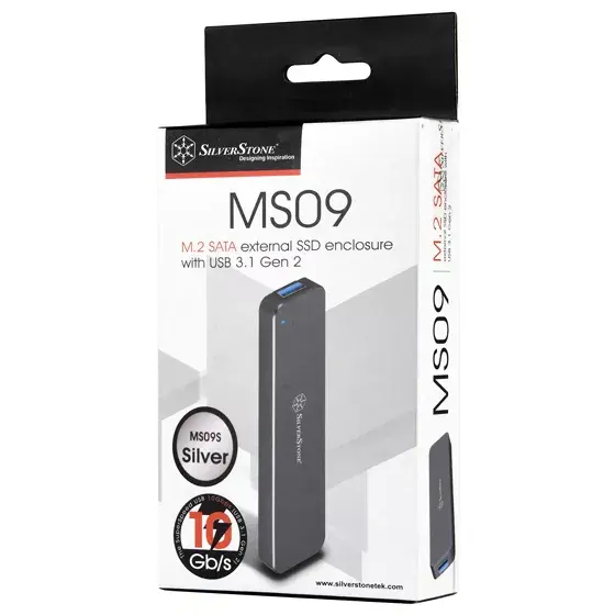 SSD enclosure Silverstone MS09 Photo 12