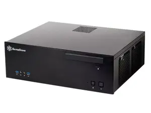 PC case SILVERSTONE SST-GD04B HTPC, Mini-ITX/Micro-ATX/DTX, 440×323×150 mm, 1×120 mm+2×120 mm fans, 2×2.5" bays, 2×3.5" bays, 1×5.25" bay, USB 3.0