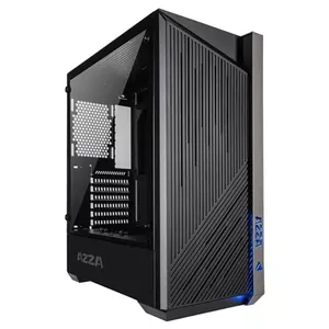 AZZA Raven 420DF1 Black, ATX, блок питания в комплекте Нет