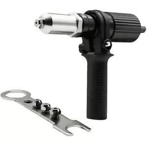 Hand rivet pliers Hazet 1963N-1 with 4 interchangeable nozzles
