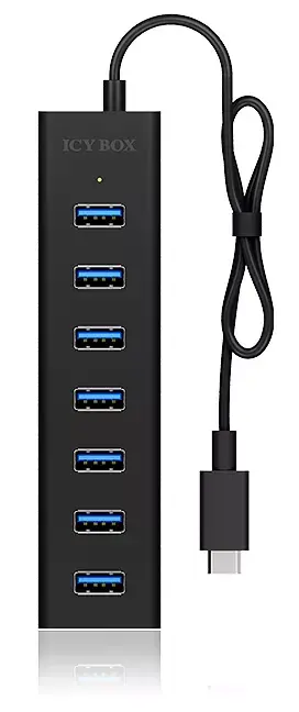 USB Хаб ICY BOX IB-HUB1700-C3 Photo 2