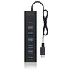 USB Хаб ICY BOX IB-HUB1700-C3 Photo 2
