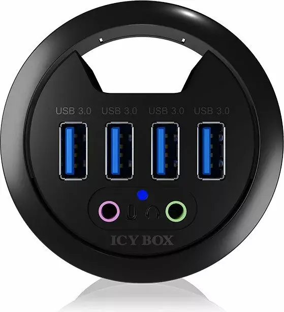 USB centrmezgls ICY BOX IB-HUB1403A Photo 4