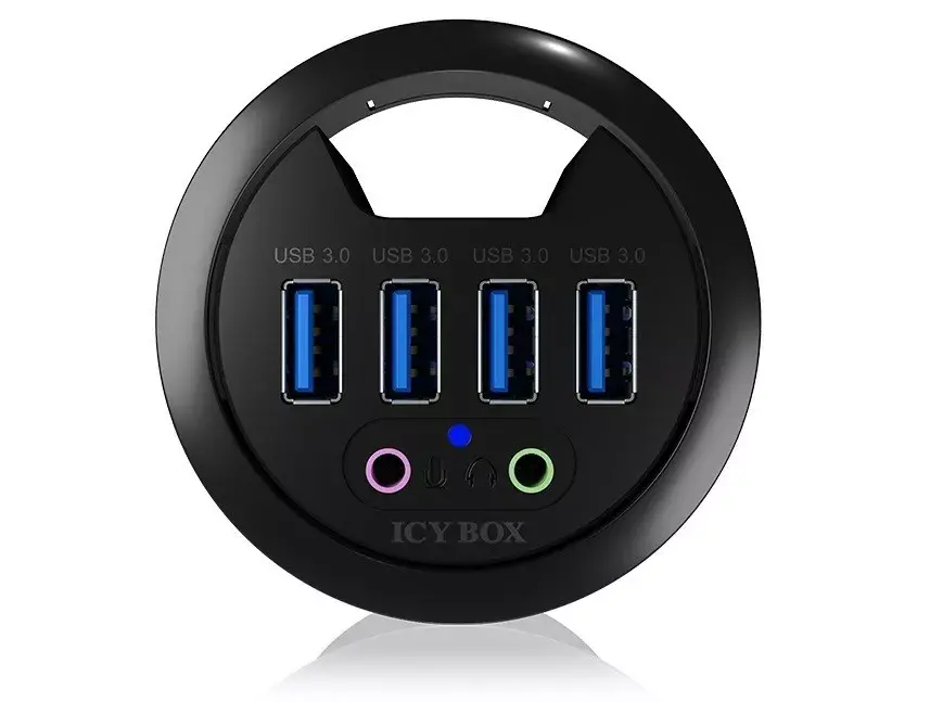 USB centrmezgls ICY BOX IB-HUB1403A Photo 9