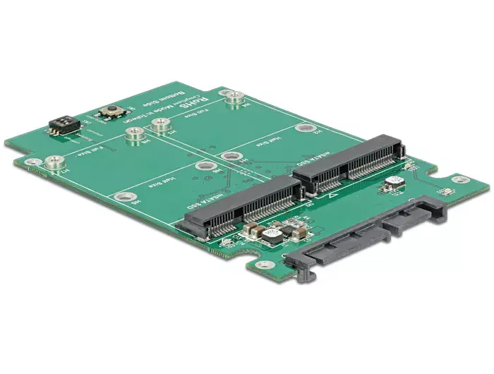 SSD diskdziņš Delock 2 x mSATA RAID 62594 Photo 2