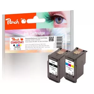 Картридж для принтера Peach PI100-239 2 шт. Стандартный черный голубой пурпурный желтый