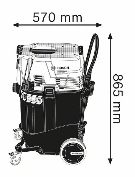 Putekļsūcējs Bosch 0 601 9C3 300 Photo 2