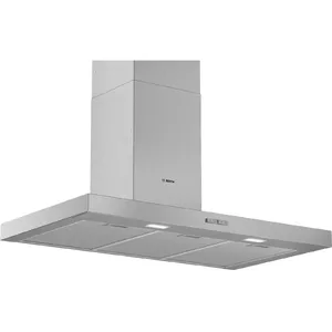 Bosch Serie 2 DWB96BC50 tvaika nosūcējs Sienā iebūvēts Nerūsējošs tērauds 590 m³/h A