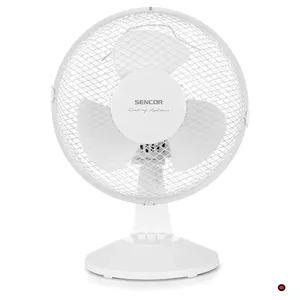 Вентилятор SENCOR SFE 2310WH — компактный бытовой настольный, белый