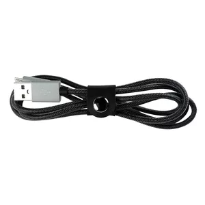 Кабель USB 2.0 LOGILINK CU0134 — USB A на Micro-USB B, 2 м, чёрно‑серый