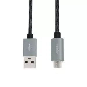 LOGILINK CU0134 USB 2.0 kabelis USB A → Micro‑USB B 2 m Photo 3
