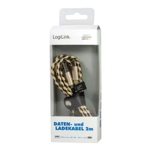 Кабель USB 2.0 LogiLink CU0135 USB A - USB C 2м Photo 4