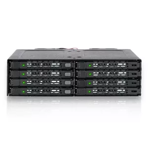 Панель для отсеков Icy Dock MB998IP-B Черный Металл 5.7мм высота