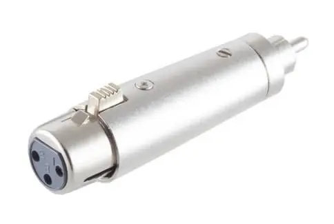 MicroConnect XLRFG kabeļa dzimuma mainītāja adapteris