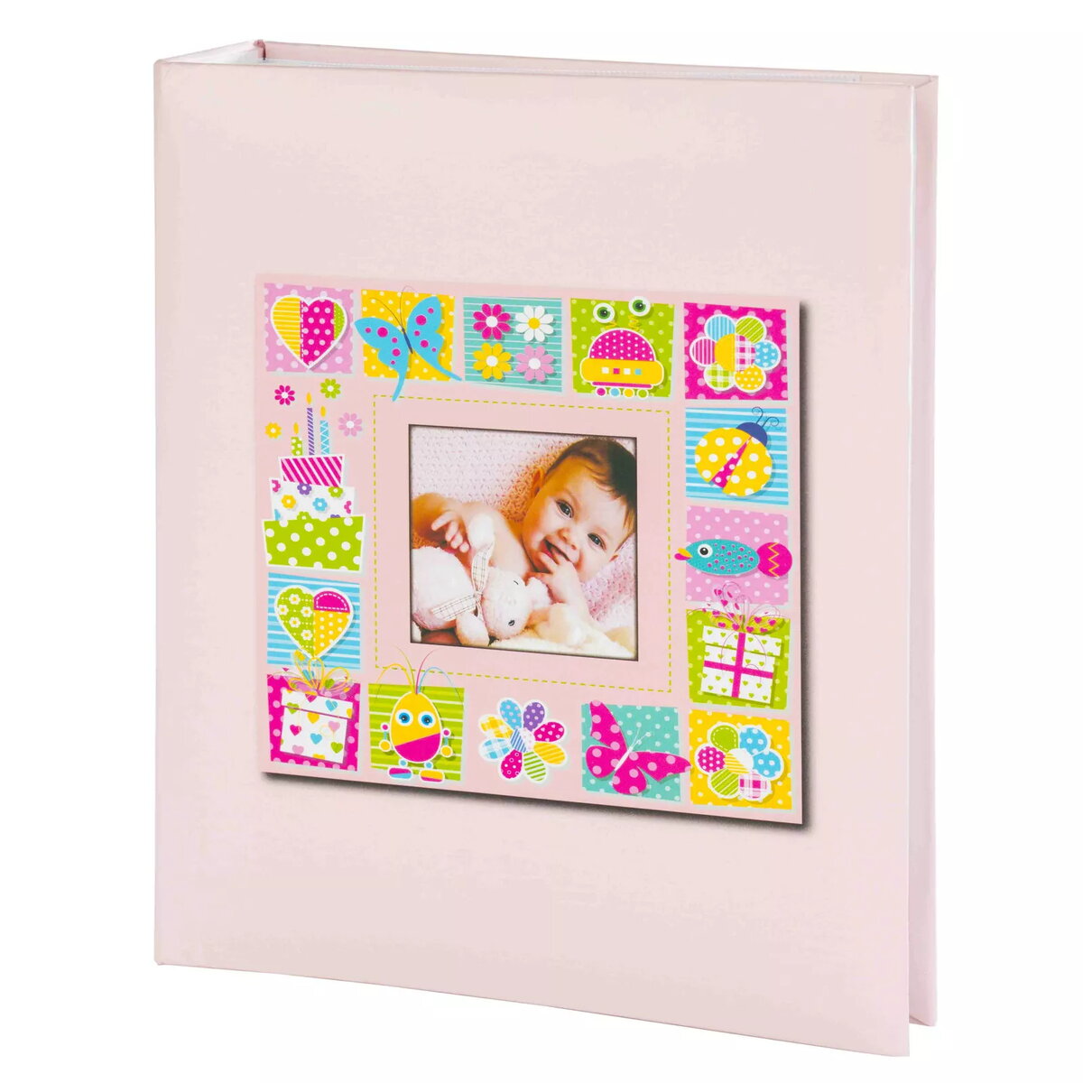 Fotoalbums Poldom MM 10x15 Baby pink