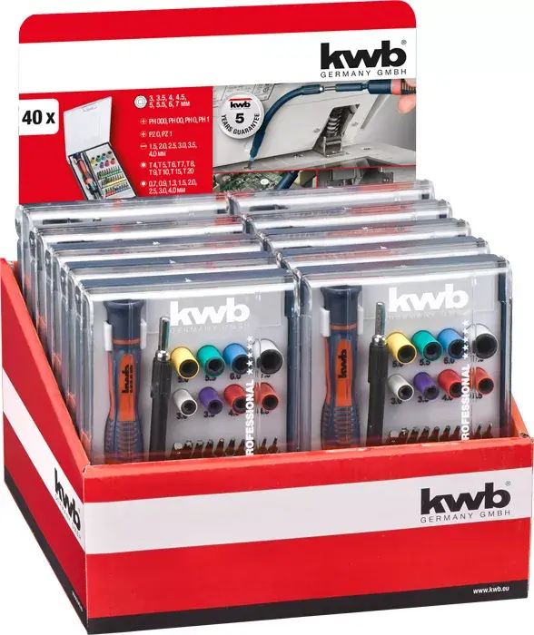 Screwdriver Bit Set KWB 115700 Photo 2