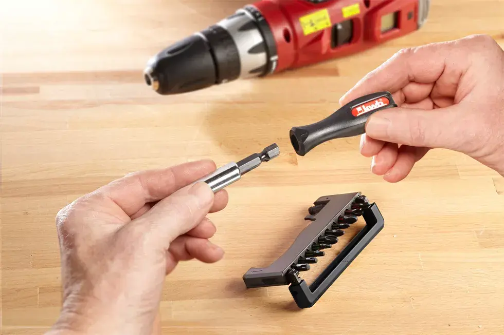 Screwdriver Bit Set KWB Torsion Handy Bit Box Photo 14