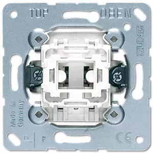 Pārslēgšanas modulis JUNG 507 U — metāliska balta, AC 250 V, 10 A