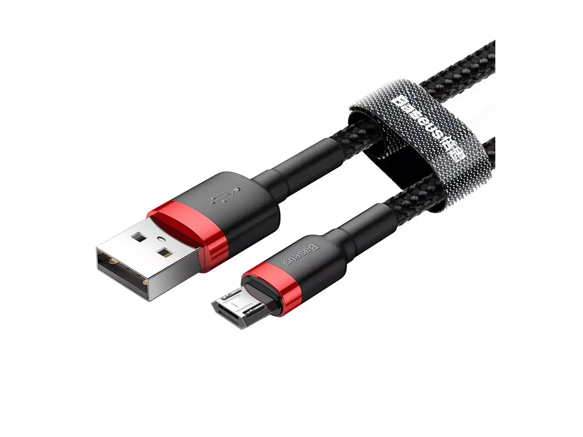 Baseus Cafule USB A – Micro‑USB A kabelis 2 m Photo 2