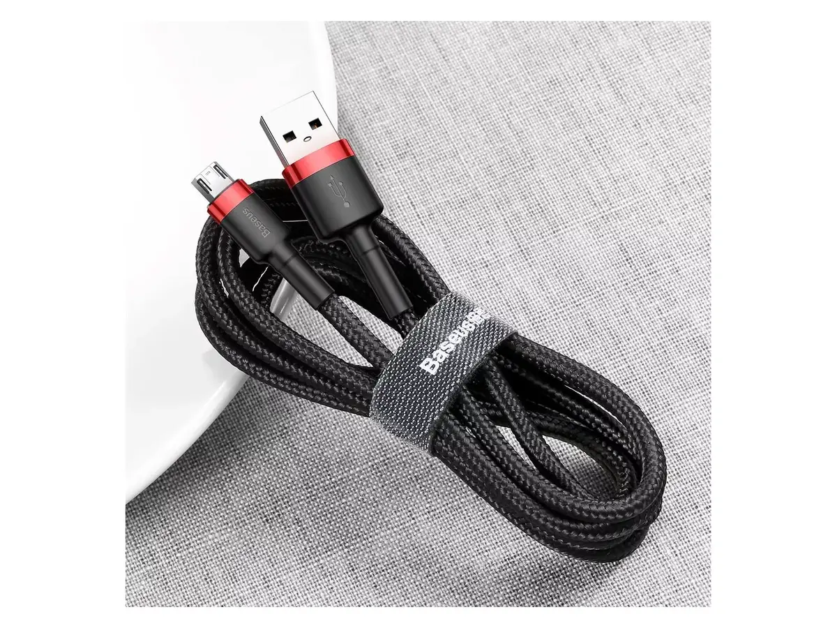 Baseus Cafule USB A – Micro‑USB A kabelis 2 m Photo 5