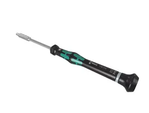 Hex Key Screwdriver Wera 2069 Micro with 6 mm Hex Blade, Black/Green Handle