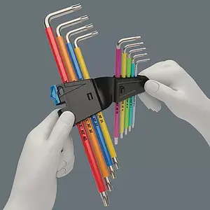 L-shaped hex key set Wera 05022689001