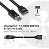 Кабель-удлинитель DisplayPort CLUB3D 8K60Hz M/F 2m Photo 7