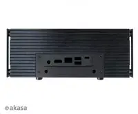 Computer case Akasa A-NUC45-M1B Photo 6